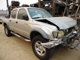 2002 Toyota Tacoma SR5 Silver Double Cab 2.7L AT 2WD #Z21529